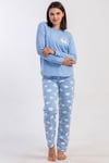 Vienetta 5030881071 Kadın Uzun Kollu 2 İplik Pijama Takımı