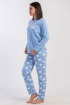 Vienetta 5030881071 Kadın Uzun Kollu 2 İplik Pijama Takımı