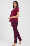 Vienetta 5031392334 Kadın Kısa Kollu B.B. Pijama Takımı