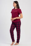 Vienetta 5031392334 Kadın Kısa Kollu B.B. Pijama Takımı