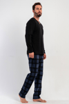 Vienetta 5031830826 Erkek Uzun Kollu Pijama Takımı