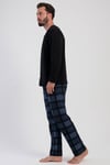 Vienetta 5031860826 Erkek Uzun Kollu Pijama Takımı