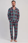 Vienetta 5032260424 Erkek Uzun Kollu Pijama Takımı
