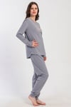Vienetta 5033041248 Kadın Uzun Kollu Pijama Takımı