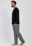 Vienetta 503362 Erkek Uzun Kollu Pijama Takımı