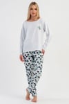 Vienetta 5033653846 Kadın Uzun Kollu Pijama Takımı
