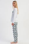 Vienetta 5033653846 Kadın Uzun Kollu Pijama Takımı