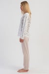 Vienetta 5033673879 Kadın Uzun Kollu Pijama Takımı