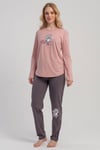 Vienetta 5040030000 Kadın Uzun Kollu Pijama Takımı