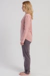 Vienetta 5040030000 Kadın Uzun Kollu Pijama Takımı