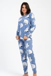 Vienetta 5040381122 Kadın Uzun Kollu Pijama Takımı