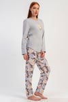 Vienetta 5040503842 Kadın Uzun Kol Pijama Takımı
