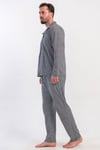 Vienetta 5040612428 Erkek Uzun Kollu Pijama Takımı