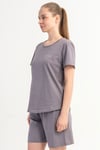 Vienetta 5120670000 Kadın Kısa Kol Şortlu Pijama Takımı