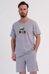 Vienetta 6011320000 Erkek Kısa Kol Şortlu Pijama Takımı