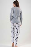 Vienetta 8682246638463 Kadın Uzun Kollu Pijama Takımı
