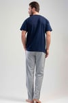 Vienetta Erkek (İndigo) Kısa Kollu Pijama Takımı 1114080000