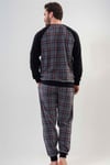 Vienetta Erkek Polar Uzun Kollu Pijama Takımı