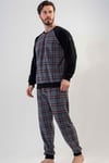 Vienetta Erkek Polar Uzun Kollu Pijama Takımı