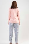 Vienetta Kadın Büyük Beden Uzun Kollu Pijama Takımı