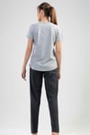 Vienetta Kadın (Gri Melanj) Kısa Kollu Pijama Takımı 1113160000