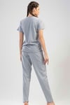 Vienetta Kadın (Gri Melanj) Kısa Kollu Pijama Takımı 1112711294 