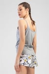 Vienetta Kadın İp Askılı Şortlu Pijama Takımı