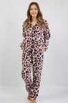 Vienetta Kadın (Kahve) Uzun Kollu Polar Pijama Takımı 1031456199  