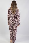 Vienetta Kadın (Kahve) Uzun Kollu Polar Pijama Takımı 1031456199  