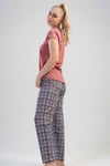Vienetta Kadın (Kiremit) Kısa Kollu Pijama Takımı 1110032496 