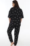 Vienetta Kadın Kısa Kollu Battal Pijama Takımı