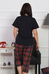 Vienetta Kadın Kısa Kollu Battal Pijama Takımı