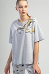 Vienetta Kadın Kısa Kollu Kapri Pijama Takımı