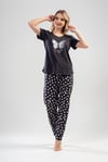 Vienetta Kadın Kısa Kollu Pijama Takımı