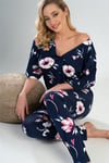 Vienetta Kadın Kısa Kollu Pijama Takımı