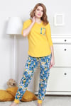 Vienetta Kadın Kısa Kollu Pijama Takımı
