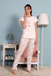 Vienetta Kadın Kısa Kollu Pijama Takımı