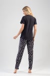 Vienetta Kadın Kısa Kollu Pijama Takımı