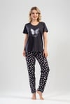 Vienetta Kadın Kısa Kollu Pijama Takımı