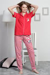 Vienetta Kadın Kısa Kollu Pijama Takımı