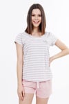 Vienetta Kadın Kısa Kollu Şortlu Pijama Takımı