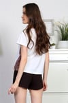 Vienetta Kadın Kısa Kollu Şortlu Pijama Takımı