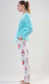 Vienetta Kadın Mint Polar Uzun Kollu Pijama Takımı 2030400183