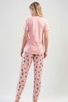 Vienetta Kadın (Pembe) Kısa Kollu Pijama Takımı 1110255157 