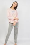 Vienetta Kadın (Pembe) Uzun Kollu Pijama Takımı 1061380000