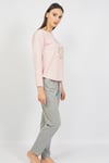 Vienetta Kadın (Pembe) Uzun Kollu Pijama Takımı 1061380000