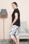 Vienetta Kadın Pijama K.Kol Caprı Battal