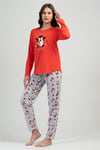 Vienetta Kadın Uzun Kollu Pijama Takımı