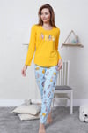 Vienetta Kadın Uzun Kollu Pijama Takımı