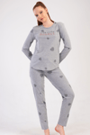 Vienetta Kadın Uzun Kollu Pijama Takımı